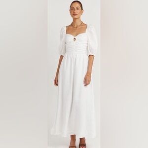 DISSH White Long Sleeve Dress